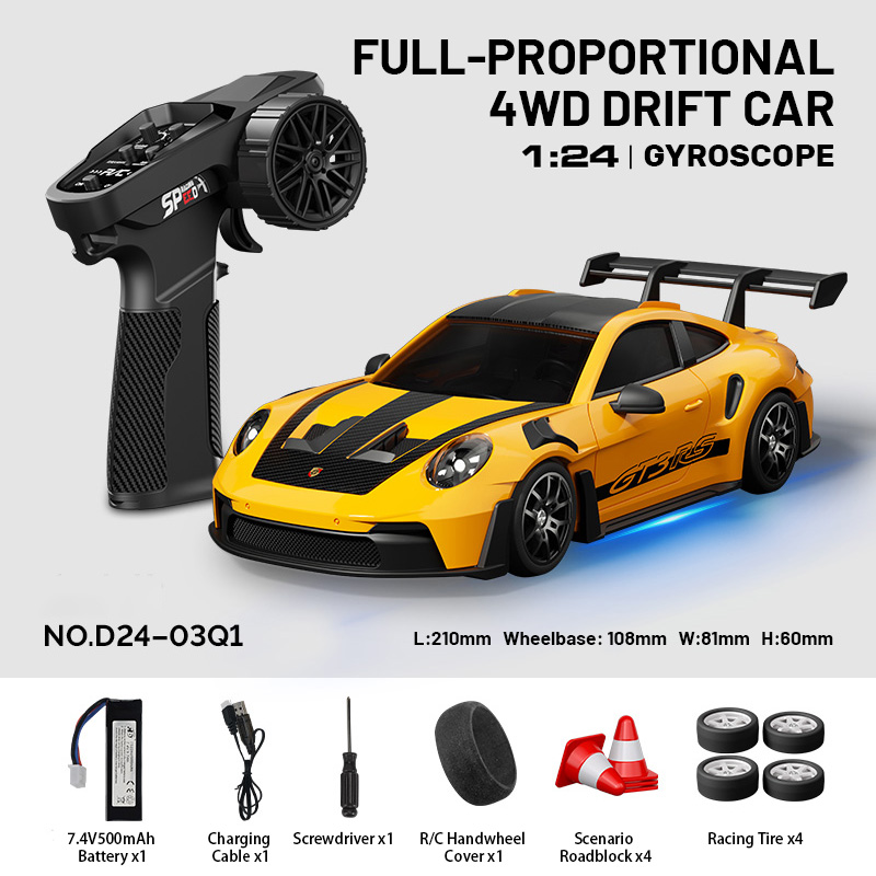 Hstar 1/24 Scale RC Drift Police Car | RC Drift Competition Hstar 1/24 Scale RC Drift Police Car | RC Drift Competition