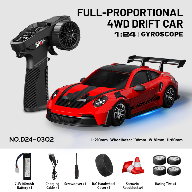 HSTAR 2.4G RC Drift Car – Gyroscope, 4WD, Adjustable Speed & Lights HSTAR 2.4G RC Drift Car – Gyroscope, 4WD, Adjustable Speed & Lights